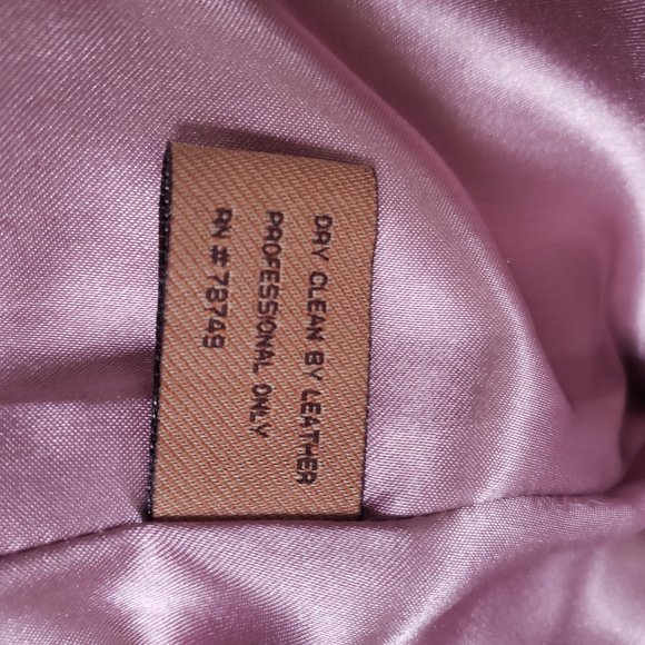 Vintage Light Pink Suede Arden B. Coat - Picture 3 of 6